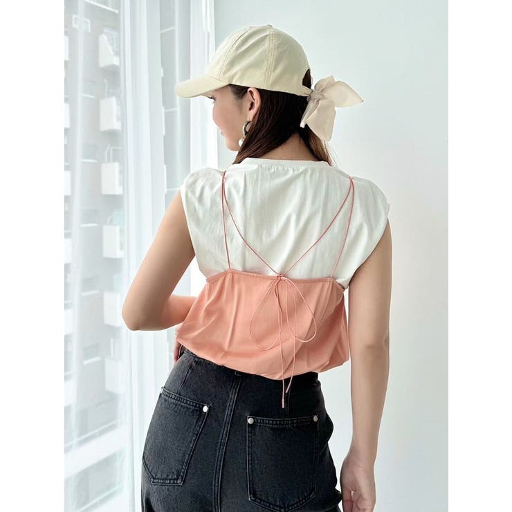 RAYERED BALLOON CAMI | CALNAMUR | 詳細画像3 