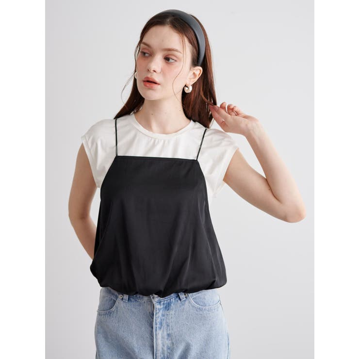 RAYERED BALLOON CAMI | CALNAMUR | 詳細画像8 