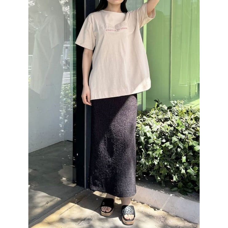 EMBOSS+PRINT TEE/エンボス+プリントTシャツ | CALNAMUR | 詳細画像10 