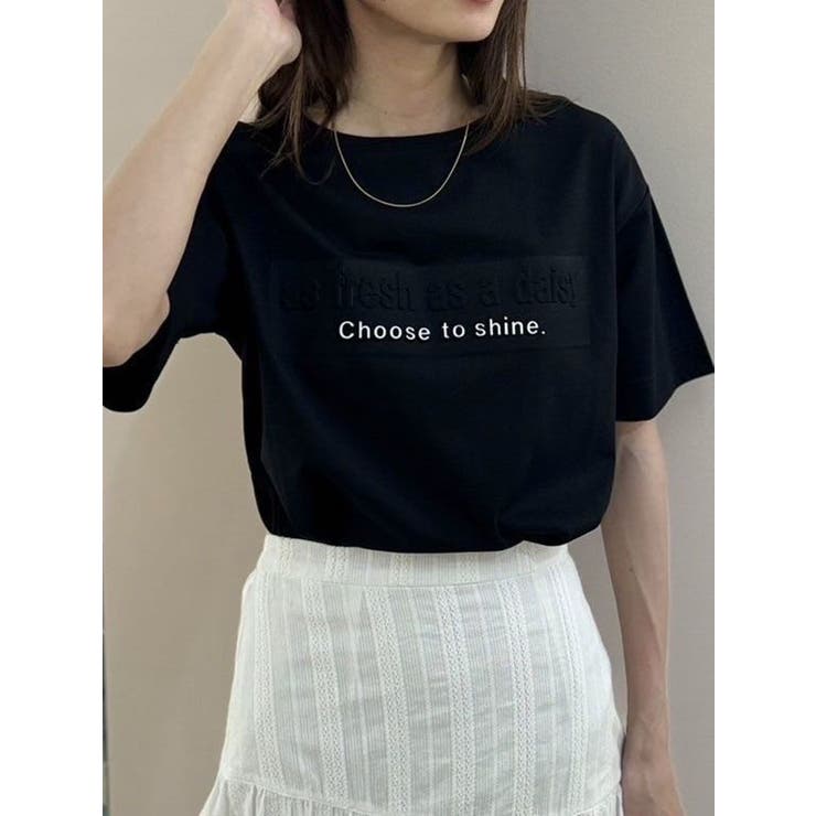 EMBOSS+PRINT TEE/エンボス+プリントTシャツ | CALNAMUR | 詳細画像11 