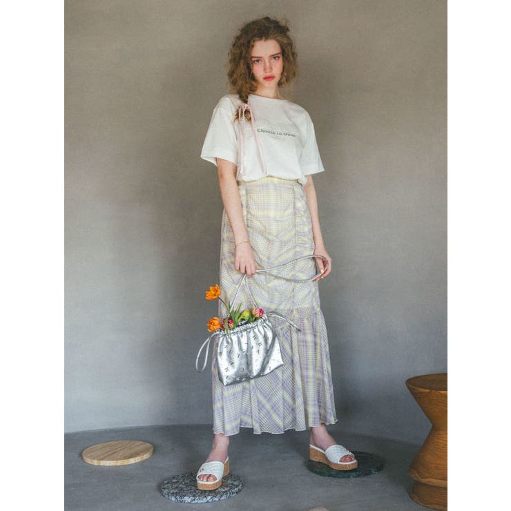 EMBOSS+PRINT TEE/エンボス+プリントTシャツ | CALNAMUR | 詳細画像3 