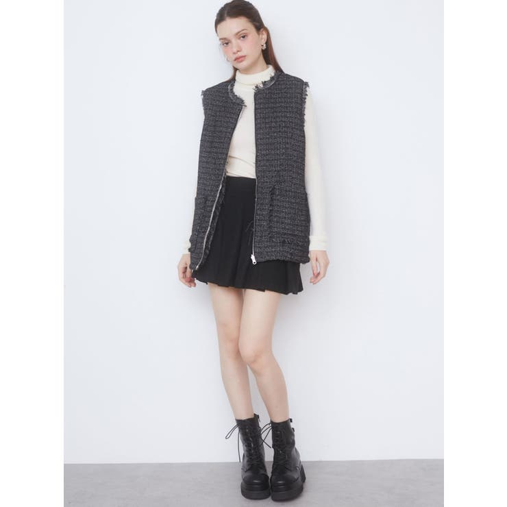 REVERSIBLE FUR VEST/リバーシブルファーベスト | CALNAMUR | 詳細画像10 