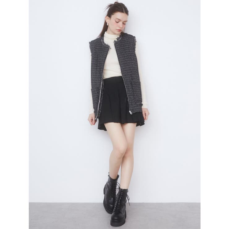 REVERSIBLE FUR VEST/リバーシブルファーベスト | CALNAMUR | 詳細画像12 