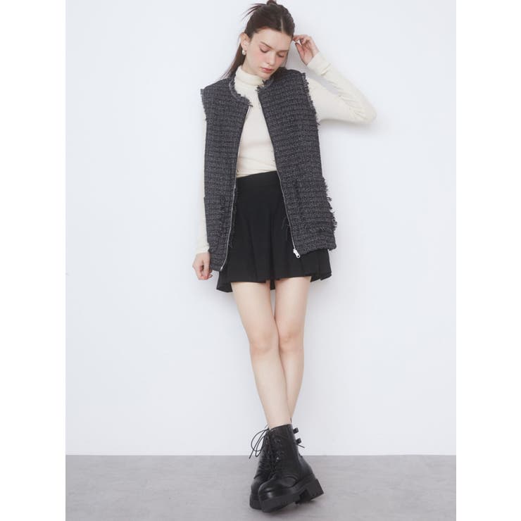 REVERSIBLE FUR VEST/リバーシブルファーベスト | CALNAMUR | 詳細画像13 