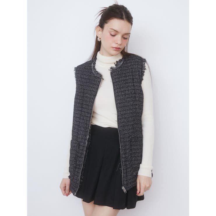 REVERSIBLE FUR VEST/リバーシブルファーベスト | CALNAMUR | 詳細画像3 