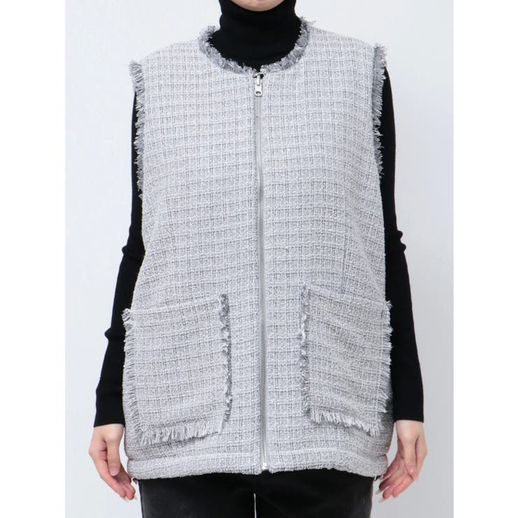 REVERSIBLE FUR VEST/リバーシブルファーベスト | CALNAMUR | 詳細画像36 