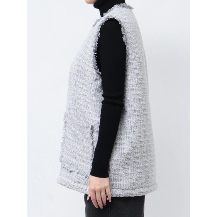 REVERSIBLE FUR VEST/リバーシブルファーベスト | CALNAMUR | 詳細画像37 