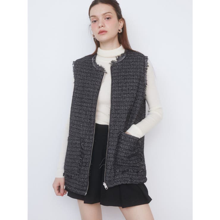 REVERSIBLE FUR VEST/リバーシブルファーベスト | CALNAMUR | 詳細画像4 
