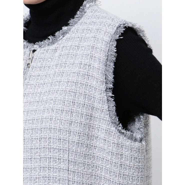 REVERSIBLE FUR VEST/リバーシブルファーベスト | CALNAMUR | 詳細画像40 