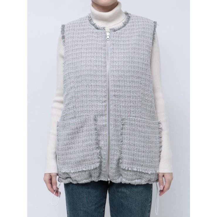 REVERSIBLE FUR VEST/リバーシブルファーベスト | CALNAMUR | 詳細画像46 