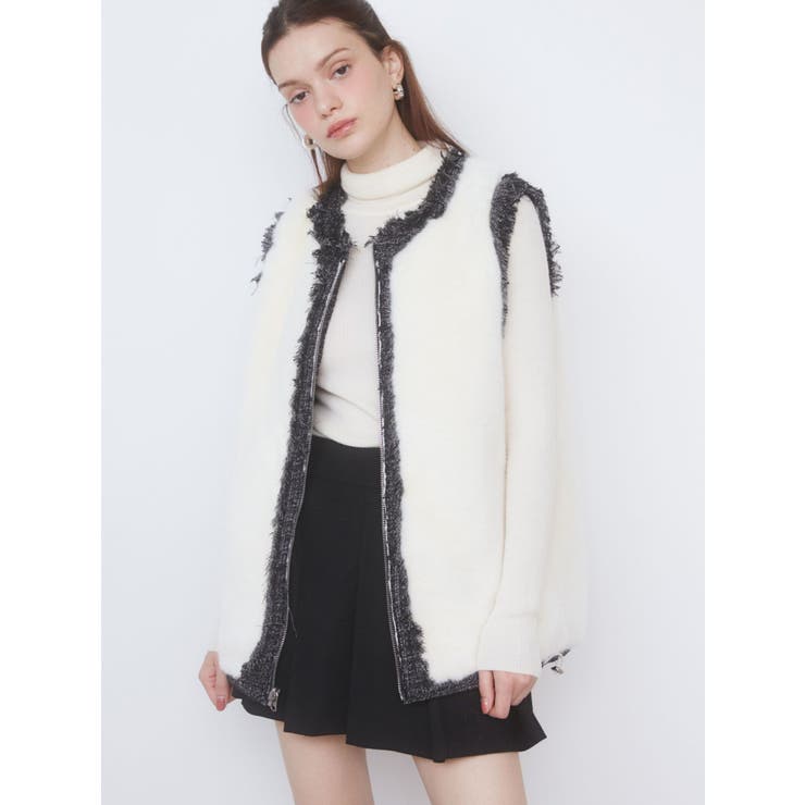 REVERSIBLE FUR VEST/リバーシブルファーベスト | CALNAMUR | 詳細画像6 