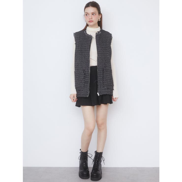 REVERSIBLE FUR VEST/リバーシブルファーベスト | CALNAMUR | 詳細画像9 