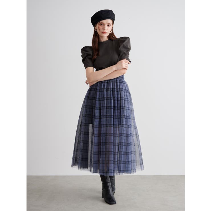 TULLE SKIRT SET[品番：MKSW0058916]｜CALNAMUR（カルナムール ）のレディースファッション通販｜SHOPLIST（ショップリスト）