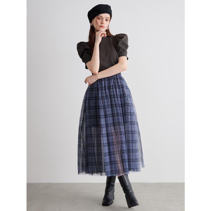 TULLE SKIRT SET[品番：MKSW0058916]｜CALNAMUR（カルナムール