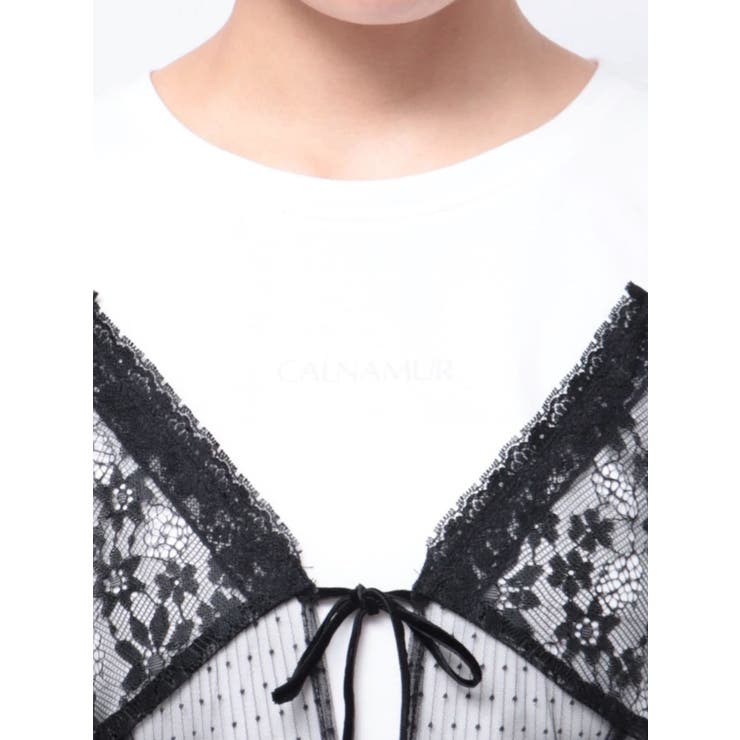 TULLE CAMISOLE DRESS/チュールキャミソールドレス | CALNAMUR | 詳細画像19 