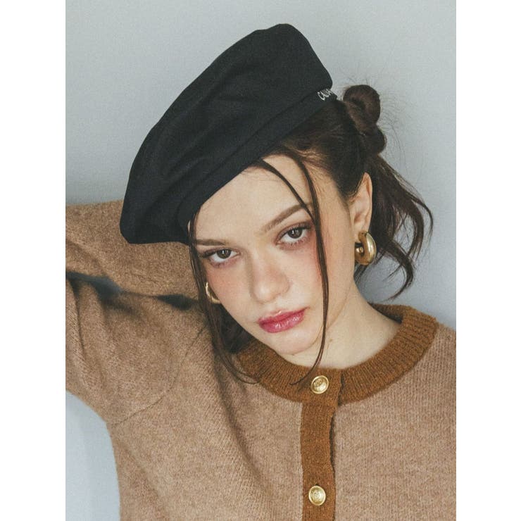 BLACK BERET/ブラックベレー[品番：MKSW0058933]｜CALNAMUR