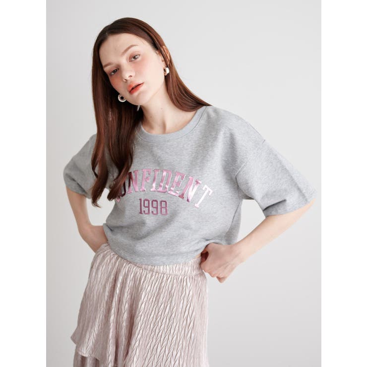 METALLIC LOGO SWEAT/メタリックロゴスウェット[品番