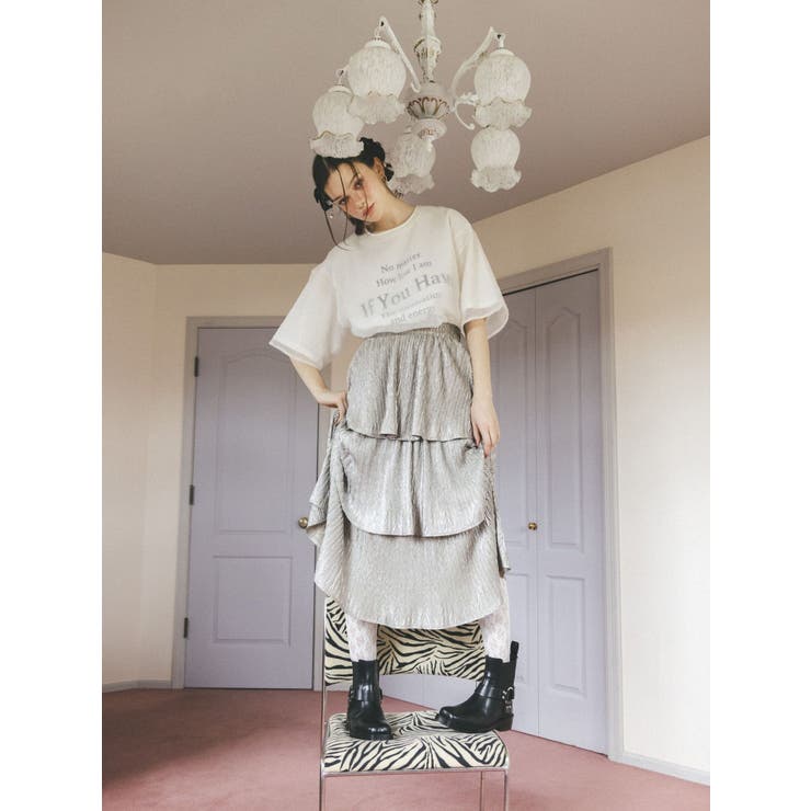 SHEER PLEATED LAYERED | CALNAMUR | 詳細画像12 