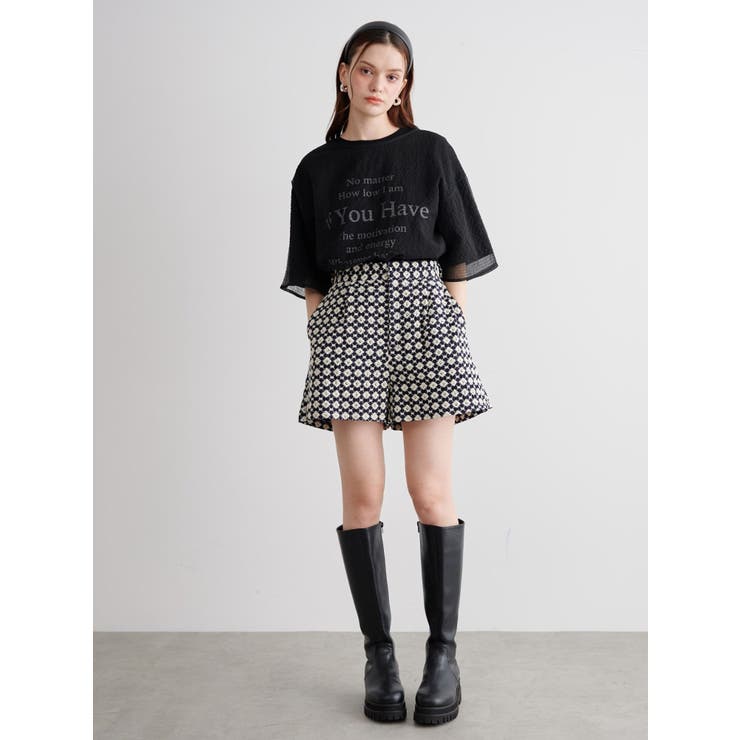 SHEER PLEATED LAYERED | CALNAMUR | 詳細画像14 