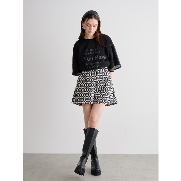 SHEER PLEATED LAYERED | CALNAMUR | 詳細画像17 