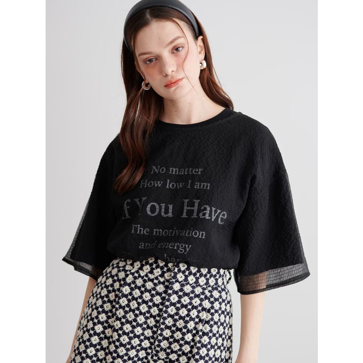 SHEER PLEATED LAYERED | CALNAMUR | 詳細画像7 