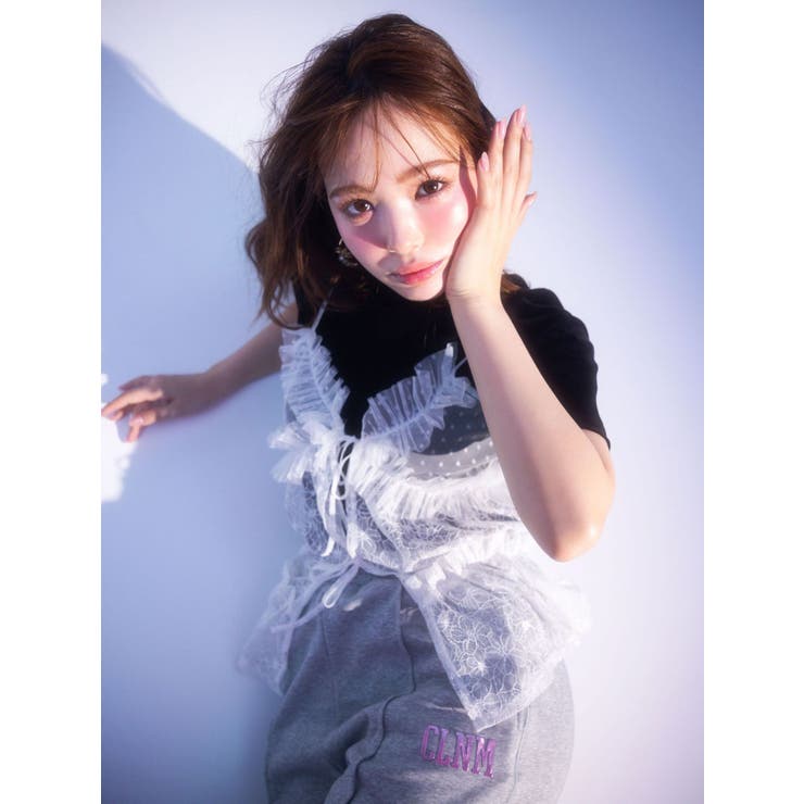 TULLE FLOCKING EMB | CALNAMUR | 詳細画像4 