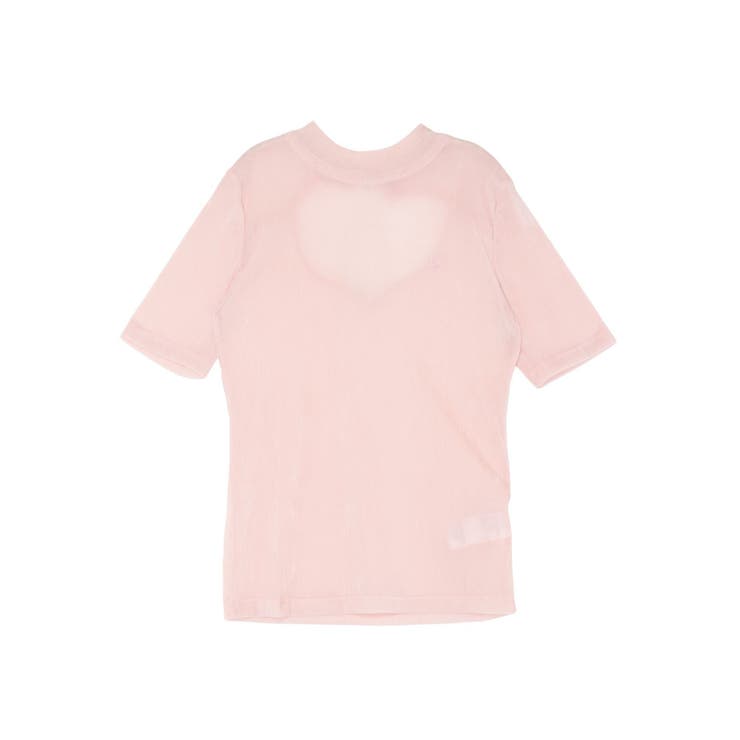 ピンク | TULLE FLOCKING EMB | CALNAMUR