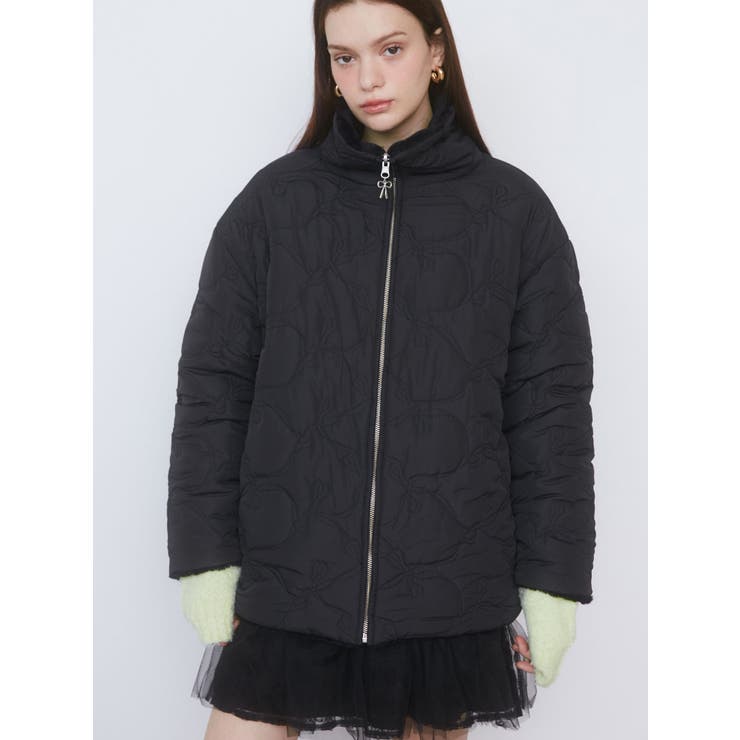 2WAY RIBBON＆FAUX FUR[品番：MKSW0060559]｜CALNAMUR