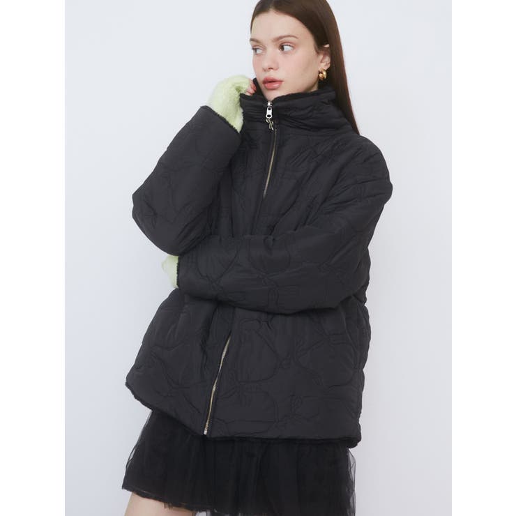 2WAY RIBBON＆FAUX FUR[品番：MKSW0060559]｜CALNAMUR（カルナムール