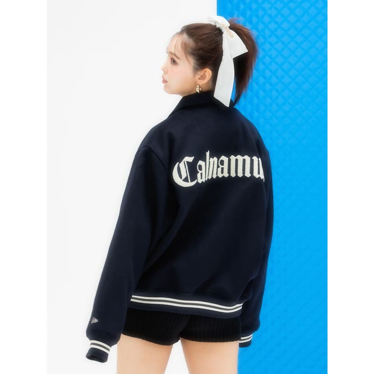 CALNAMUR×NEW ERA＞MELTON VARSITY[品番：MKSW0060862