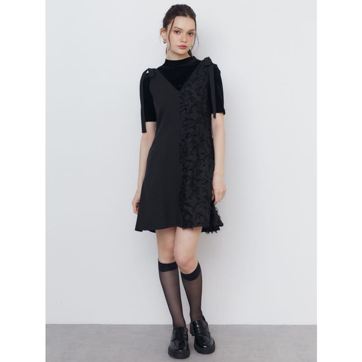 RIBBON 2WAY JUMPER OP/リボンWAYジャンパーワンピース | CALNAMUR | 詳細画像13 