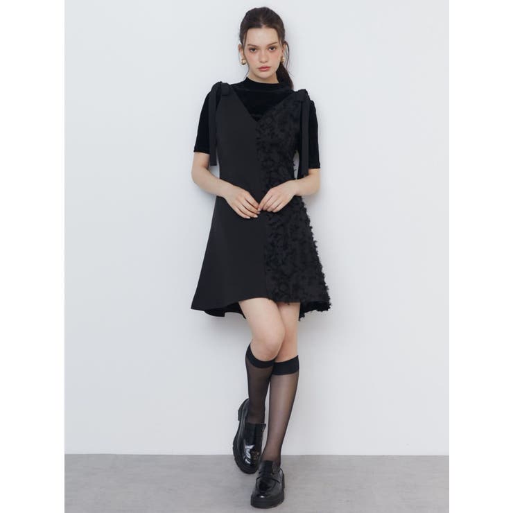 RIBBON 2WAY JUMPER OP/リボンWAYジャンパーワンピース | CALNAMUR | 詳細画像15 