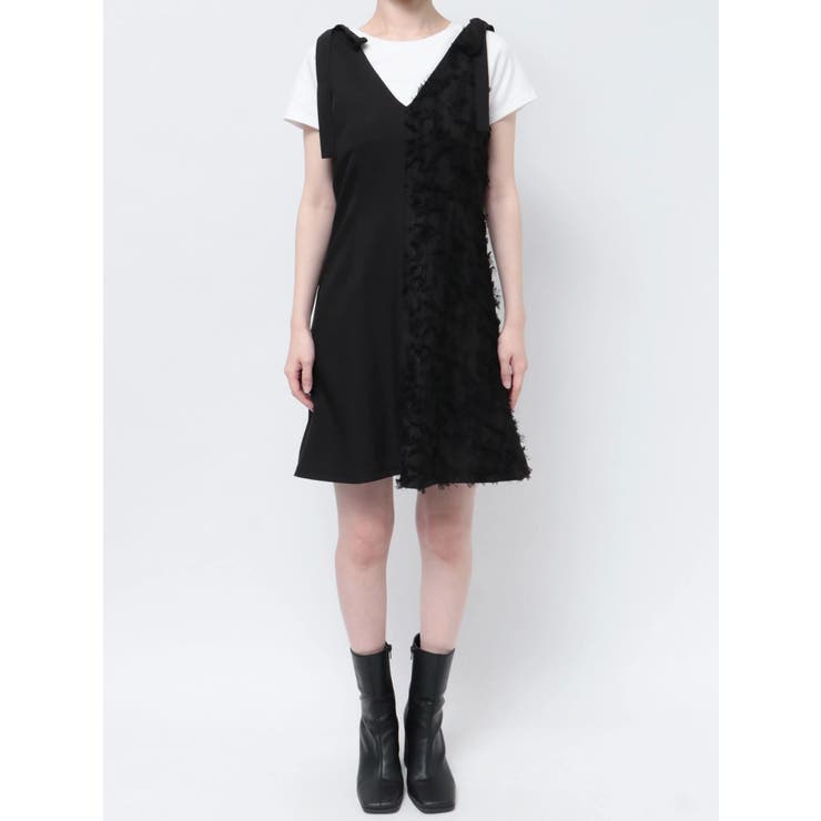 RIBBON 2WAY JUMPER OP/リボンWAYジャンパーワンピース | CALNAMUR | 詳細画像27 