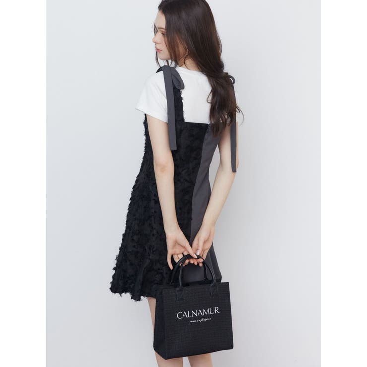 RIBBON 2WAY JUMPER OP/リボンWAYジャンパーワンピース | CALNAMUR | 詳細画像8 