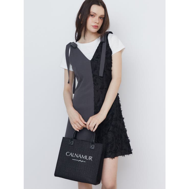 RIBBON 2WAY JUMPER OP/リボンWAYジャンパーワンピース | CALNAMUR | 詳細画像9 