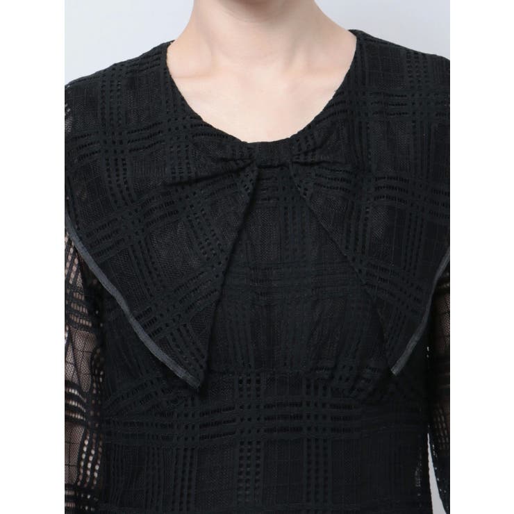RIBBON COLLAR LACE OP/リボンカラーレースワンピース | CALNAMUR | 詳細画像21 