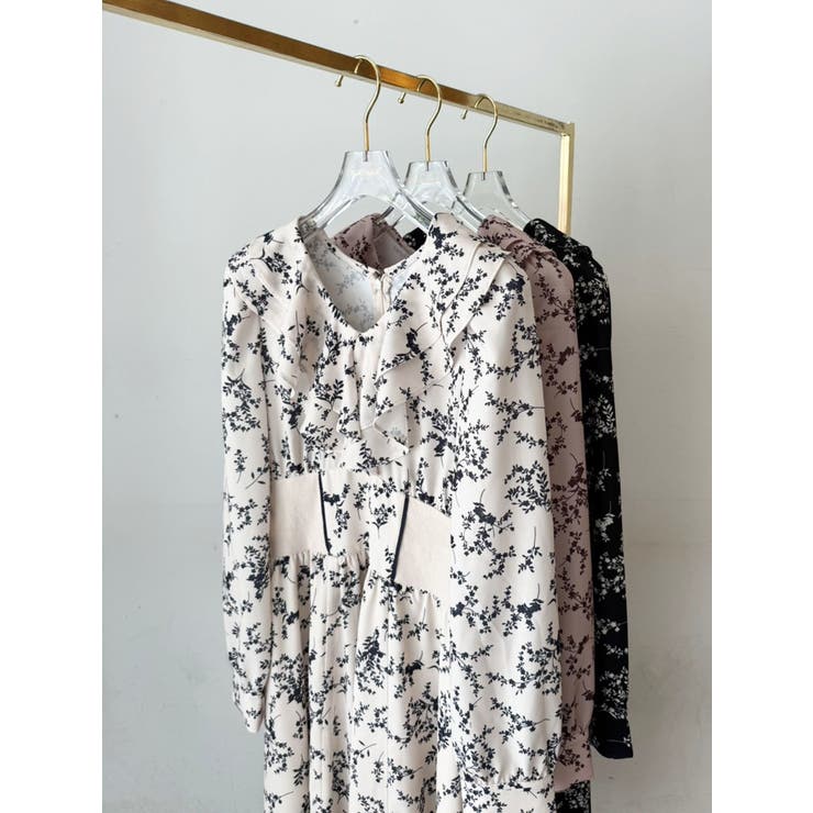 FRILL FLOWER DRESS/フリルフラワードレス | CALNAMUR | 詳細画像18 