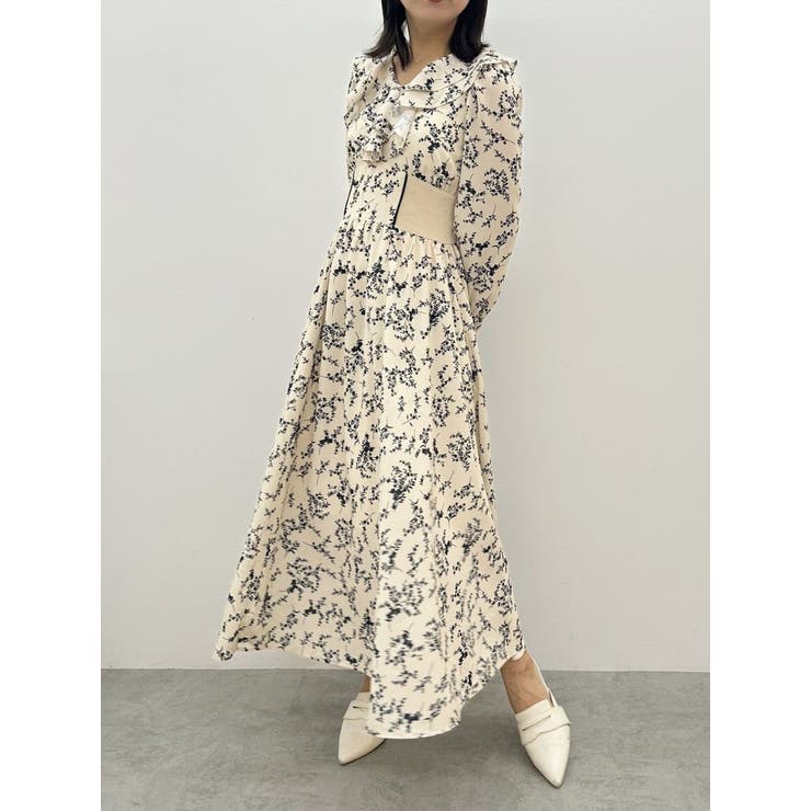 FRILL FLOWER DRESS/フリルフラワードレス | CALNAMUR | 詳細画像21 