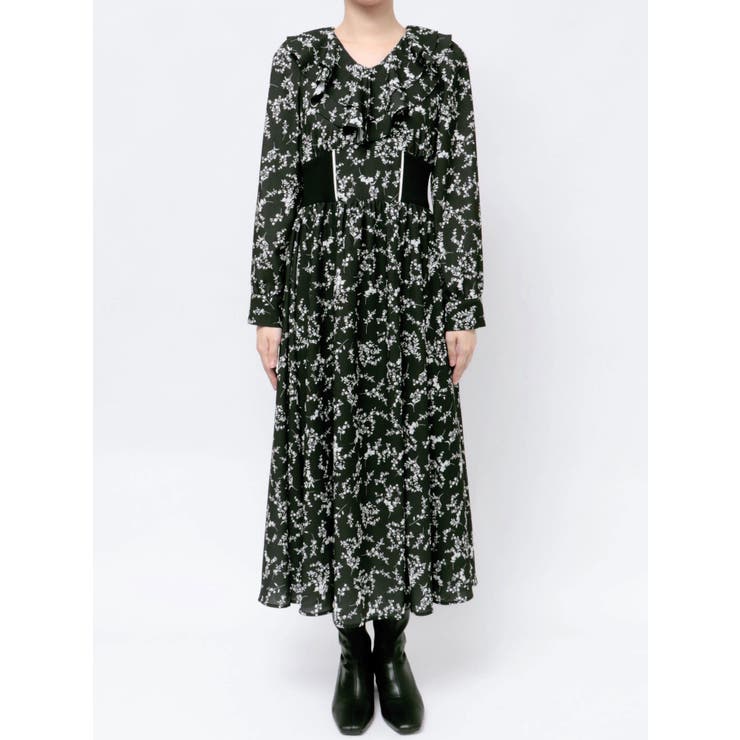 FRILL FLOWER DRESS/フリルフラワードレス | CALNAMUR | 詳細画像25 