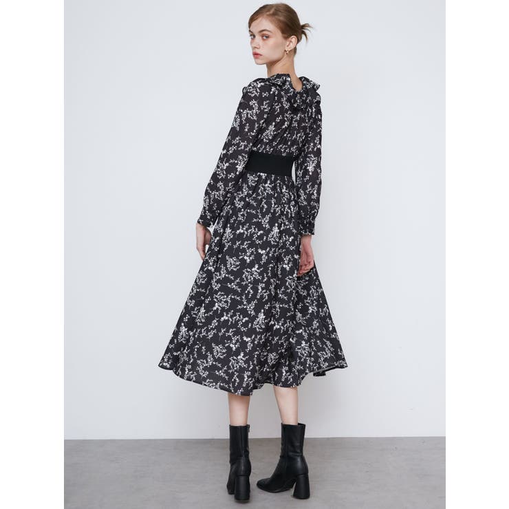 FRILL FLOWER DRESS/フリルフラワードレス | CALNAMUR | 詳細画像4 