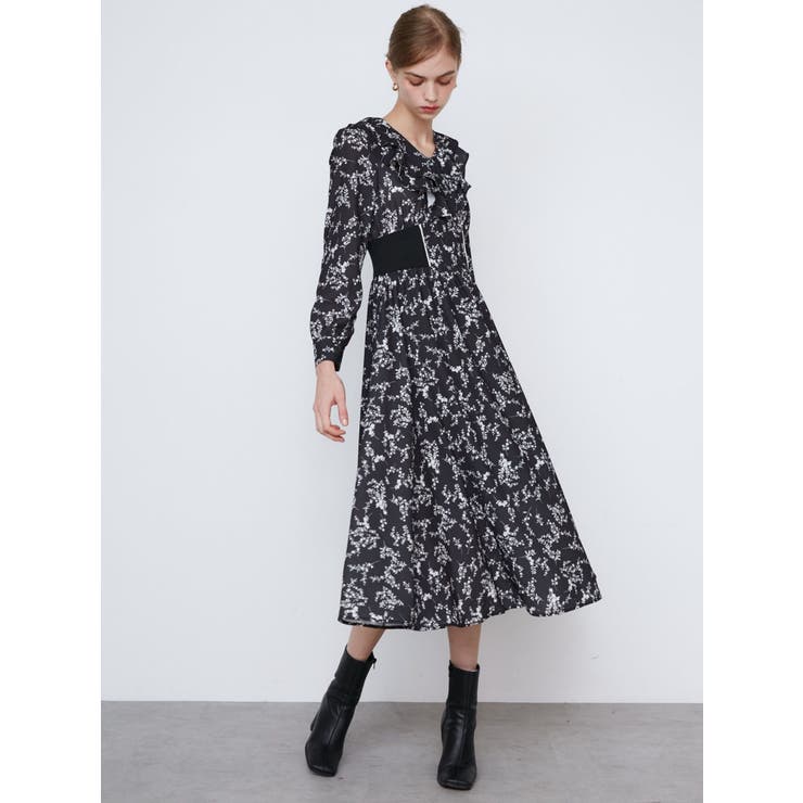 FRILL FLOWER DRESS/フリルフラワードレス | CALNAMUR | 詳細画像5 