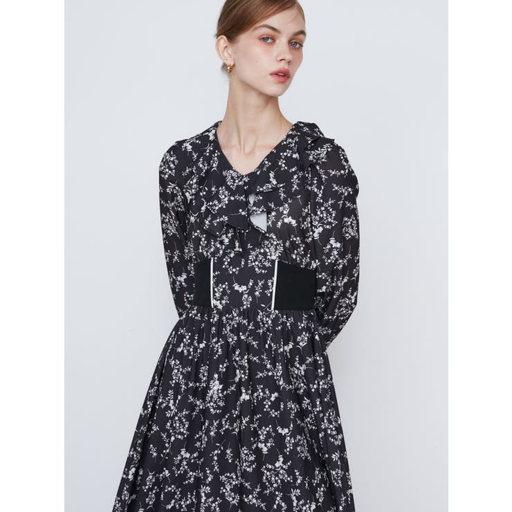 FRILL FLOWER DRESS/フリルフラワードレス | CALNAMUR | 詳細画像8 