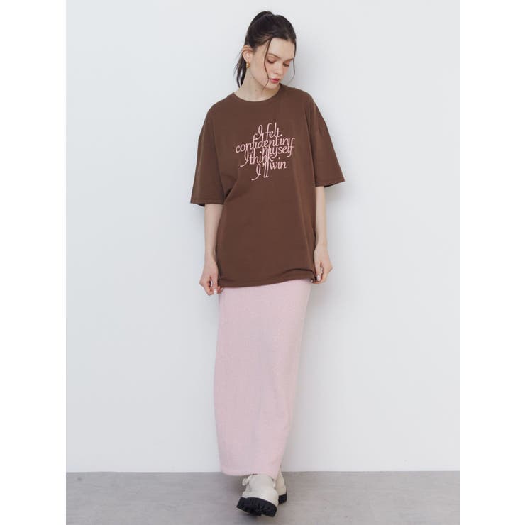 GLITTER SHAGGY KNIT SK/グリッターシャギーニットスカート | CALNAMUR | 詳細画像17 