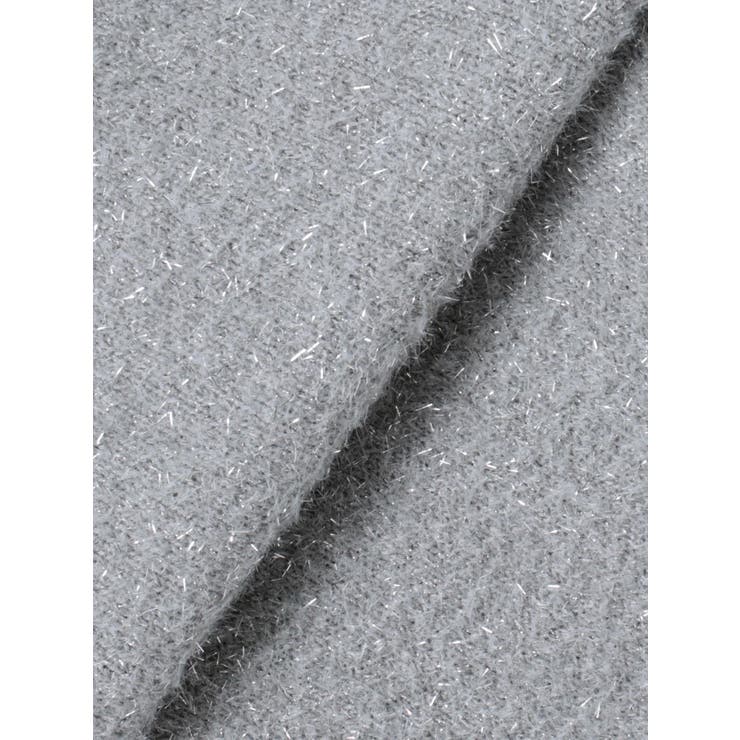 GLITTER SHAGGY KNIT SK/グリッターシャギーニットスカート[品番