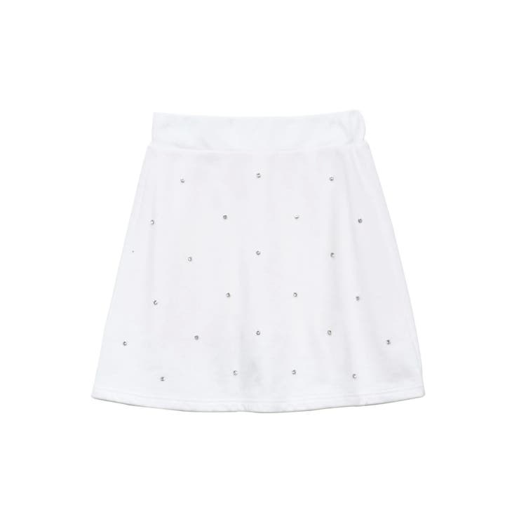 スカート AMERI BIJOU MOTIF SWEAT SKIRT S Ameri（アメリ）の「BIJOU MOTIF SWEAT SKIRT（スカート）」 - WEAR
