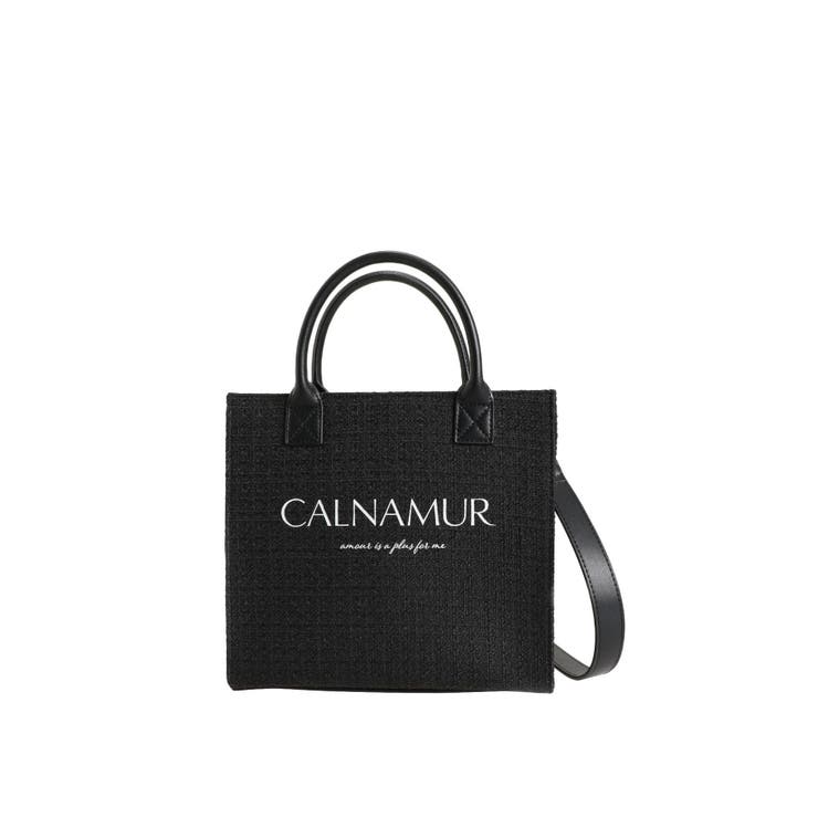 TWEED LOGO BAG/ツイードロゴバッグ[品番：MKSW0059273]｜CALNAMUR （カルナムール）のレディースファッション通販｜SHOPLIST（ショップリスト）