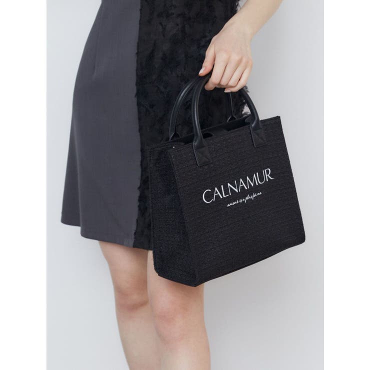 TWEED LOGO BAG/ツイードロゴバッグ | CALNAMUR | 詳細画像10 