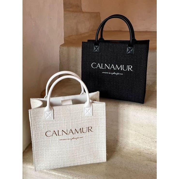 TWEED LOGO BAG/ツイードロゴバッグ | CALNAMUR | 詳細画像23 