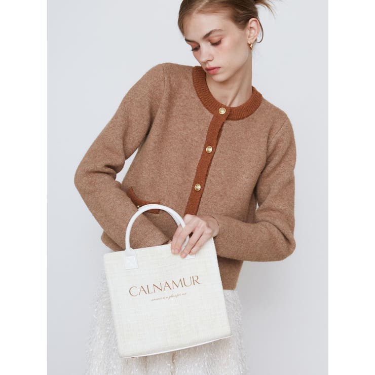 TWEED LOGO BAG/ツイードロゴバッグ | CALNAMUR | 詳細画像27 