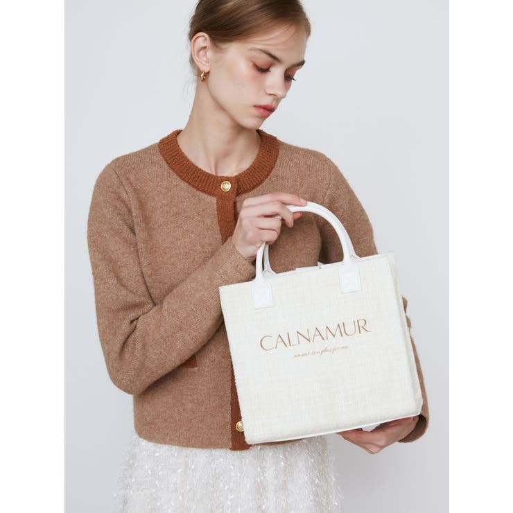 TWEED LOGO BAG/ツイードロゴバッグ | CALNAMUR | 詳細画像29 
